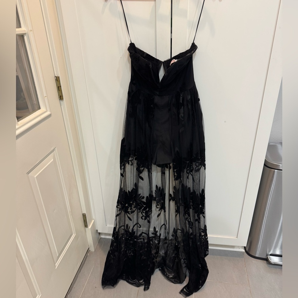 Elegant Black Evening Dress
